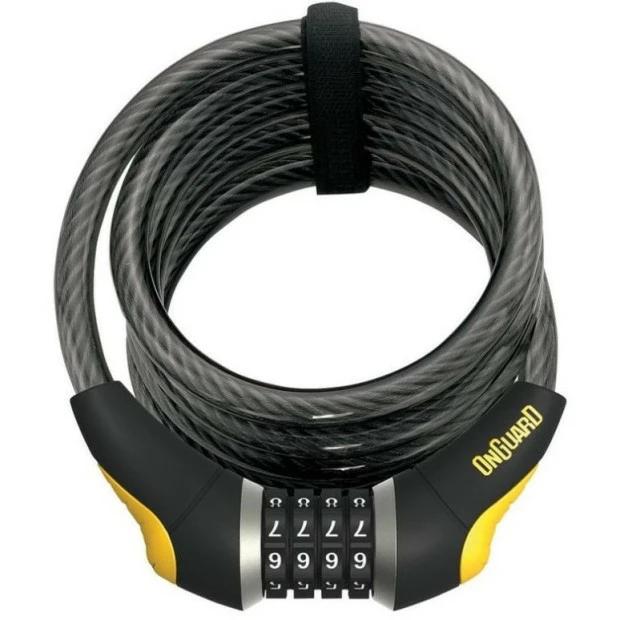 One Guard Lock Antivol à Spirale Onguard Doberman Combo 185cmx12mm 3 One Guard Lock Antivol à Spirale Onguard Doberman Combo 185cmx12mm