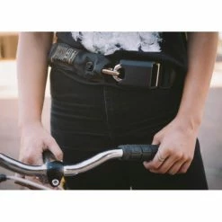 Antivol Ceinture Hiplok Gold Noir 10x850mm -VTT Petitprix antivol ceinture hiplok gold noir 10x850mm 3