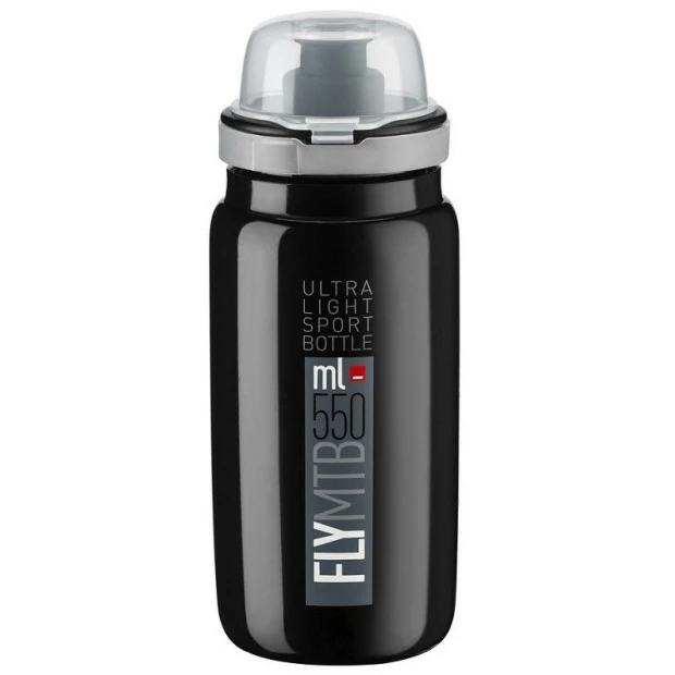 Bidon VTT Elite Fly MTB 550ml Noir 3 Bidon VTT Elite Fly MTB 550ml Noir