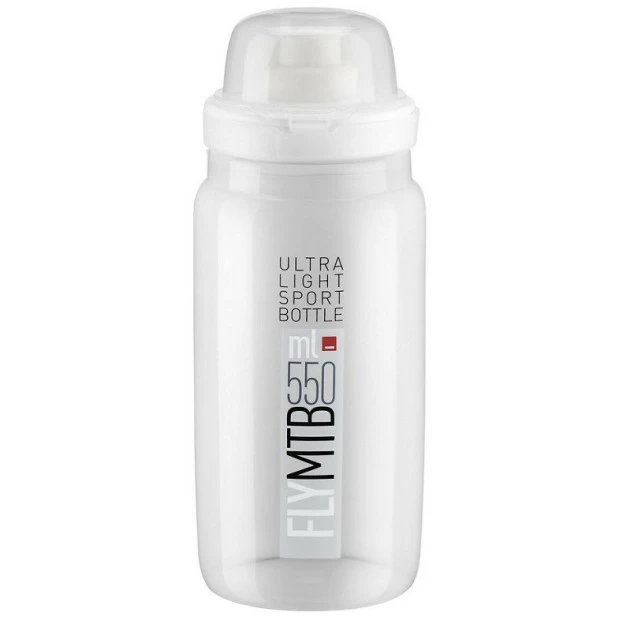 Bidon VTT Elite Fly MTB 550ml Transparent 3 Bidon VTT Elite Fly MTB 550ml Transparent