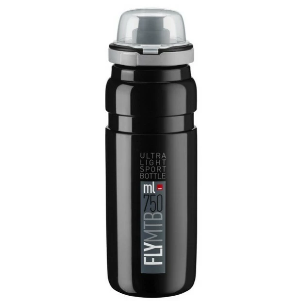 Bidon VTT Elite Fly MTB 750ml Noir 3 Bidon VTT Elite Fly MTB 750ml Noir