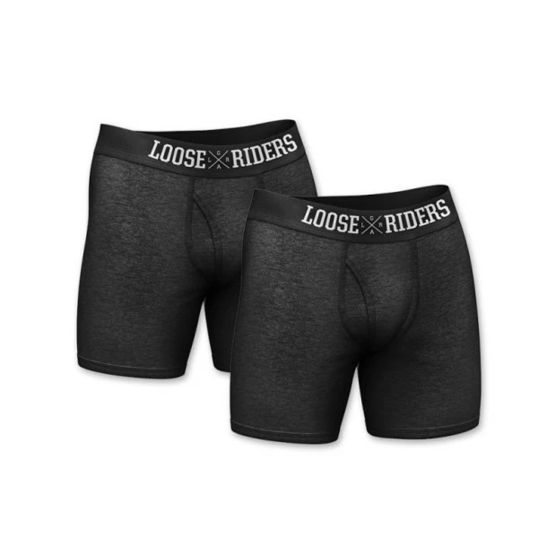 Boxer Loose Riders Noir + Noir 3 Boxer Loose Riders Noir + Noir