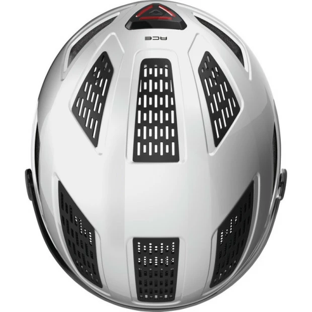 Casque Abus Hyban 2.0 ACE - Blanc Polaire 6 Casque Abus Hyban 2.0 ACE - Blanc Polaire – Image 4