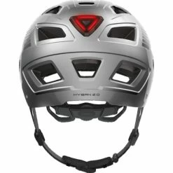 Casque Abus Hyban 2.0 - Signal Argent -VTT Petitprix casque abus hyban 20 signal argent 2