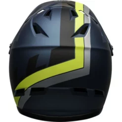 Casque Bell Sanction Bleu/Jaune Fluo -VTT Petitprix casque bell sanction bleu jaune fluo 5