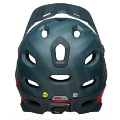 Casque Bell Super DH MIPS Bleu/Rouge -VTT Petitprix casque bell super dh mips bleu cramoisi 2