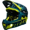Casque Bell Super DH MIPS Bleu/Jaune Fluo 1 Casque Bell Super DH MIPS Bleu/Jaune Fluo -VTT Petitprix casque bell super dh mips bleu jaune fluo