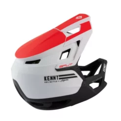 Casque Enduro Kenny Split Rouge/Blanc -VTT Petitprix casque enduro kenny split rouge blanc 1