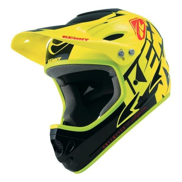 Casque Intégral Kenny Downhill Graphic Jaune Fluo 3 Casque Intégral Kenny Downhill Graphic Jaune Fluo