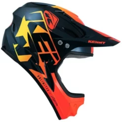 Casque Intégral Kenny Downhill Graphic Orange -VTT Petitprix casque integral kenny downhill graphic orange 1