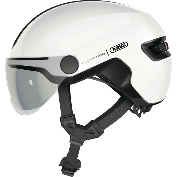 Casque Ville Abus Hud-Y ACE Blanc Brillant 3 Casque Ville Abus Hud-Y ACE Blanc Brillant