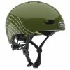 Casque Ville Nutcase Street Vert Militaire -VTT Petitprix casque ville nutcase street vert militaire