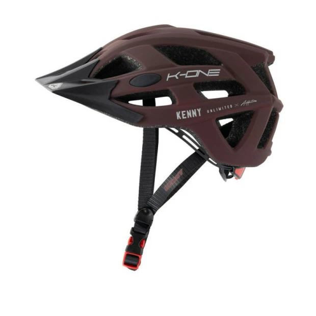 Casque VTT Kenny K-One Bordeaux 4 Casque VTT Kenny K-One Bordeaux – Image 2