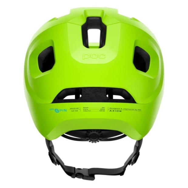 Casque VTT POC Axion SPIN - Jaune Fluo-Vert Mat 5 Casque VTT POC Axion SPIN - Jaune Fluo-Vert Mat – Image 3