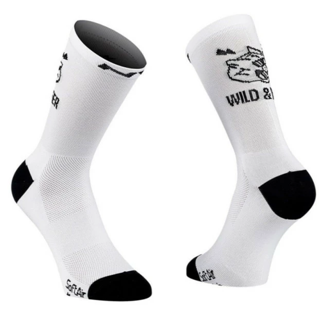 Chaussettes VTT Northwave Ride & Beer Blanc/Noir 3 Chaussettes VTT Northwave Ride & Beer Blanc/Noir