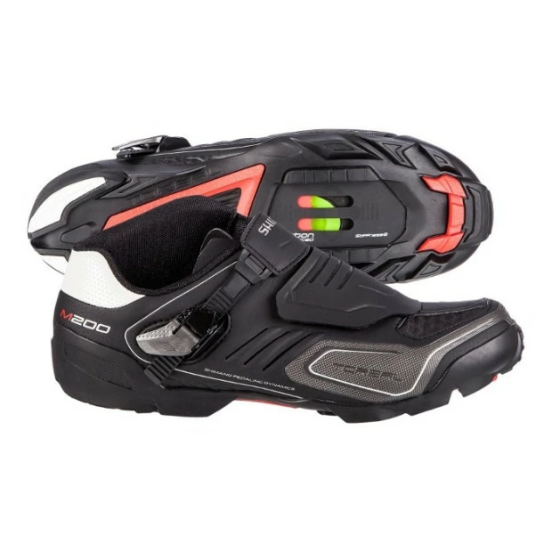 Chaussures VTT Shimano SH-M200 - Noir 3 Chaussures VTT Shimano SH-M200 - Noir