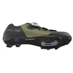 Chaussures VTT Shimano XC5 Vert Mousse -VTT Petitprix chaussures vtt shimano xc5 vert mousse 3