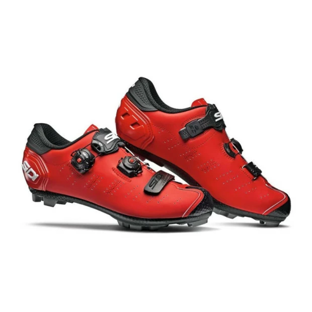 Chaussures VTT Sidi Dragon 5 SRS Rouge Mat/Noir 3 Chaussures VTT Sidi Dragon 5 SRS Rouge Mat/Noir