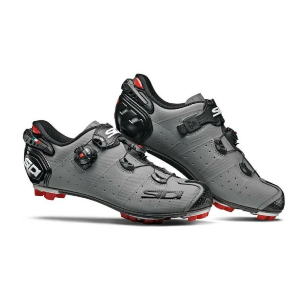 Chaussures VTT Sidi Drako 2 SRS Gris Mat/Noir 3 Chaussures VTT Sidi Drako 2 SRS Gris Mat/Noir