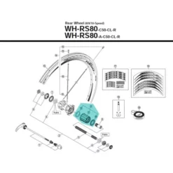 Corps Roue Libre Shimano - Y4DV98110