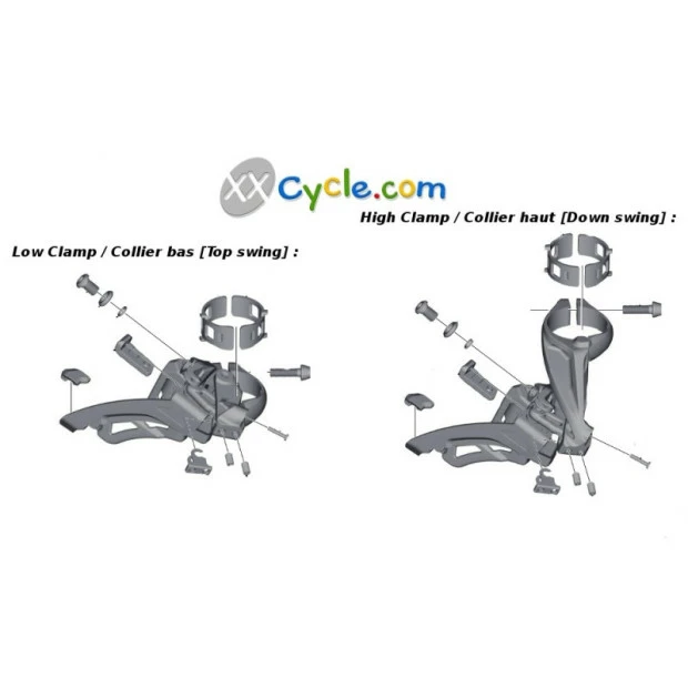 Dérailleur Avant Shimano Deore XT FD-M8000-H - Side Swing 5 Dérailleur Avant Shimano Deore XT FD-M8000-H - Side Swing – Image 3