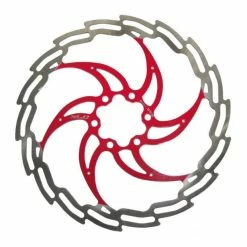 Disque De Frein XLC Ø 203 Mm, Argent/rouge
