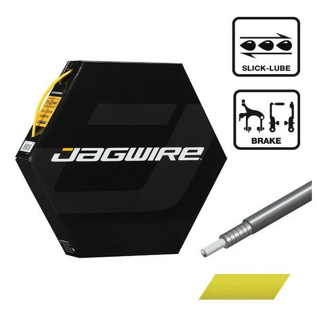 Gaine De Frein Ø 5 Mm Jagwire Téflonné - Jaune (x1 M) 3 Gaine De Frein Ø 5 Mm Jagwire Téflonné - Jaune (x1 M)