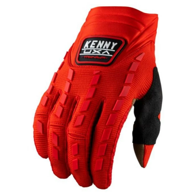 Gants VTT Kenny Tinanium Rouge 3 Gants VTT Kenny Tinanium Rouge