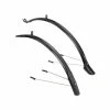 Garde-boue SKS 42 Urban 28' (Noir) 1 Garde-boue SKS 42 Urban 28' (Noir) -VTT Petitprix garde boue sks velo 42 urban 28 noir