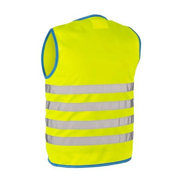 Gilet De Sécurité Enfants Wowow Fun Jaune Fluo 4 Gilet De Sécurité Enfants Wowow Fun Jaune Fluo – Image 2