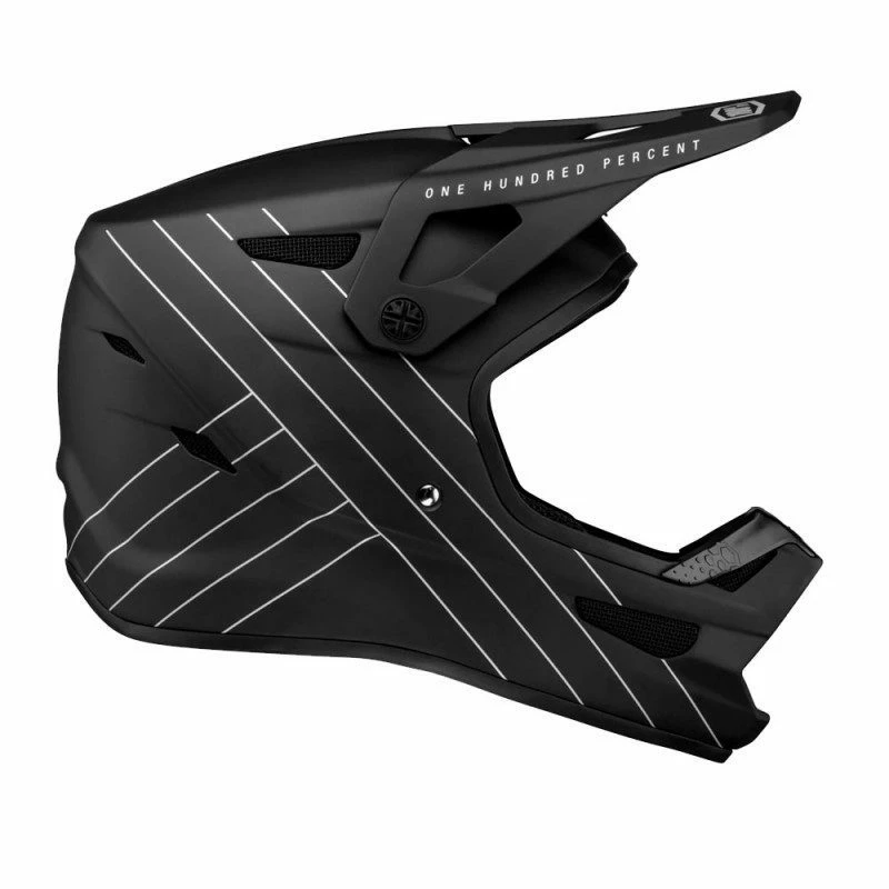 Casque Intégral VTT 100% Satus Essential Noir Mat 57-58cm 3 Casque Intégral VTT 100% Satus Essential Noir Mat 57-58cm