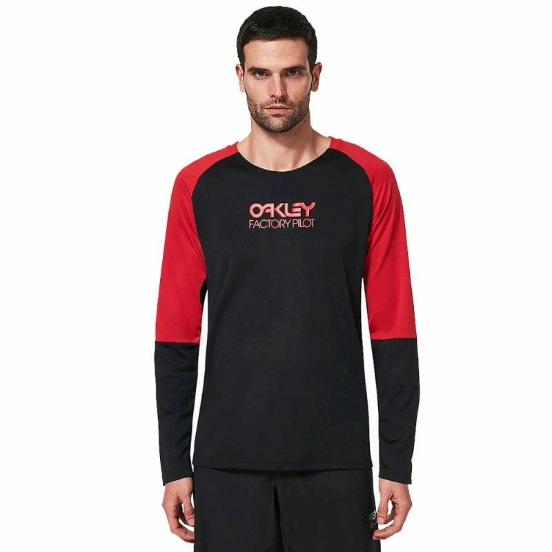 Maillot VTT Manches Longues Oakley Switchback Trail Tee Noir S Noir S 3 Maillot VTT Manches Longues Oakley Switchback Trail Tee Noir S Noir S