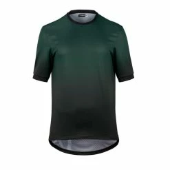 Mailllot VTT Manches Courtes Assos Trail Jersey T3 L Vert Foncé