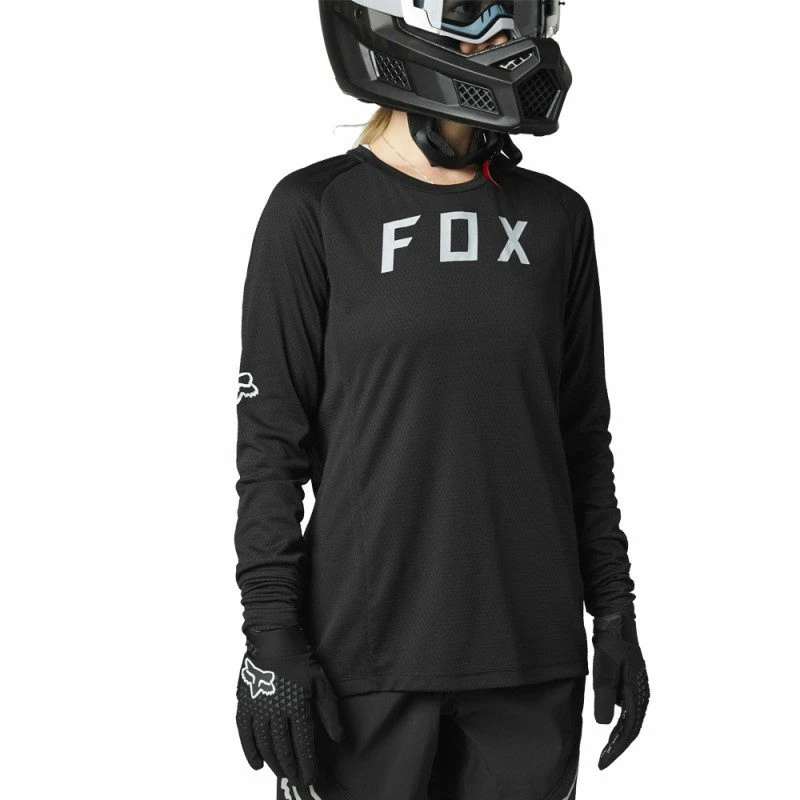 Maillot VTT Femme Manches Longues Fox Defend 2021 Noir S Noir S 3 Maillot VTT Femme Manches Longues Fox Defend 2021 Noir S Noir S