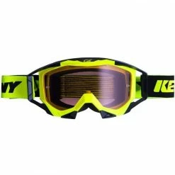 Masque VTT Et BMX Kenny Titanium Jaune Fluo écran Iridium 2020