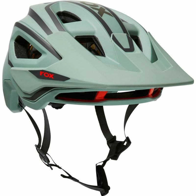 Casque VTT Fox Speedframe Pro Dvide Mips 55-59cm Vert Sauge 3 Casque VTT Fox Speedframe Pro Dvide Mips 55-59cm Vert Sauge