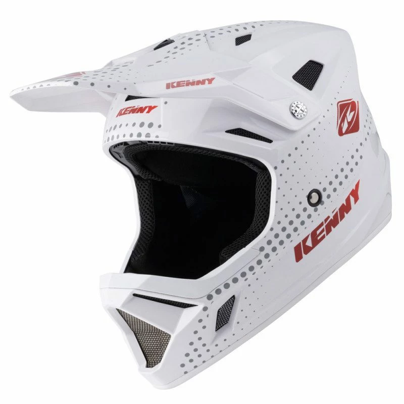 Casque Intégral VTT Et BMX Kenny Decade Graphic Lunis White 2022 Blanc 59-60cm 3 Casque Intégral VTT Et BMX Kenny Decade Graphic Lunis White 2022 Blanc 59-60cm