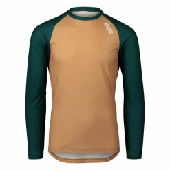Maillot VTT Manches Longues POC MTB Pure LS Jersey 2022 S Ocre S Ocre