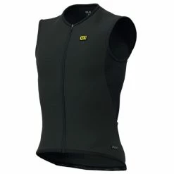 Ale-cycling Gilet Coupe-vent Vélo Sans Manche Alé Cycling R-EV1 Thermo 2023 Noir L