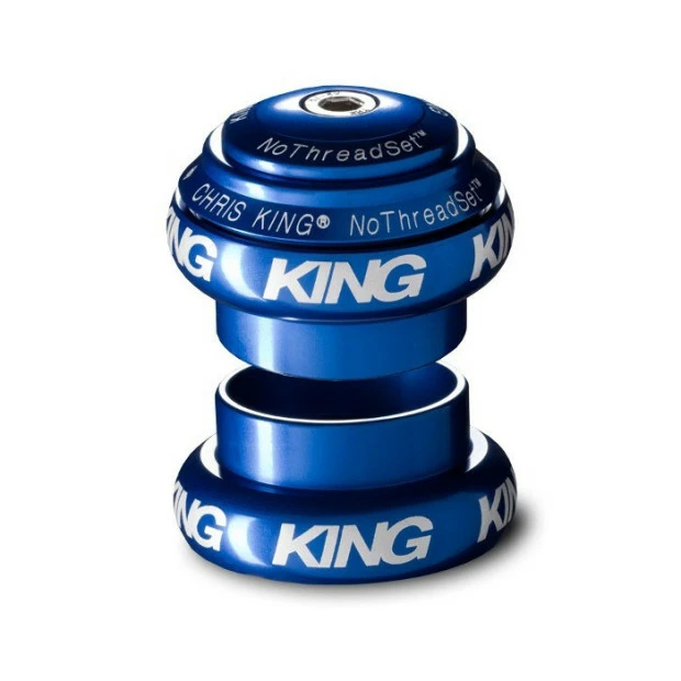 Chris-king Jeu Direction 1' 1/8 Semi-intégré Chris King NoThreadset EC34 - Bleu 3 Chris-king Jeu Direction 1' 1/8 Semi-intégré Chris King NoThreadset EC34 - Bleu