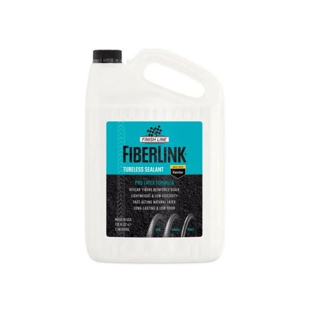 Liquide Préventif Tubeless Finish Line FiberLink 3,78L 3 Liquide Préventif Tubeless Finish Line FiberLink 3,78L