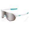 Lunettes 100% S2 Blanc Bora Hansgrohe Team / Verre Argent -VTT Petitprix lunettes 100 s2 blanc bora hansgrohe team verre argent