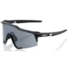 Lunettes 100% Speedcraft Noir Soft Tact / Verre Fumé -VTT Petitprix lunettes 100 speedcraft noir soft tact verre fume