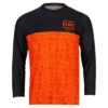 Maillot Enduro Manches Longues Kenny Charger Orange -VTT Petitprix maillot enduro manches longues kenny charger orange
