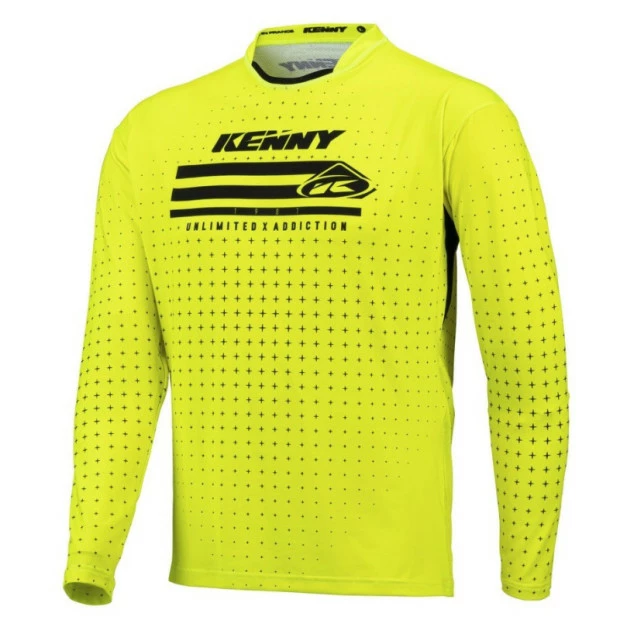 Maillot Kenny Evo Pro Jaune Fluo 3 Maillot Kenny Evo Pro Jaune Fluo
