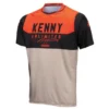 Maillot Manches Courtes Kenny Charger DZR (Orange/Noir) -VTT Petitprix maillot manches courtes kenny charger dzr orange noir