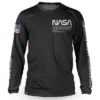 Maillot Manches Longues Loose Riders Nasa Flight Crew Noir -VTT Petitprix maillot manches longues loose riders nasa flight crew noir
