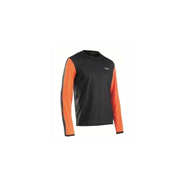 Maillot VTT Manches Longues Northwave XTrail Noir / Orange 3 Maillot VTT Manches Longues Northwave XTrail Noir / Orange