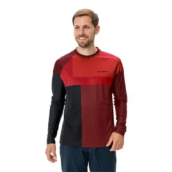 Maillot VTT Manches Longues Vaude Moab LS VI Rouge Brillant 8 Maillot VTT Manches Longues Vaude Moab LS VI Rouge Brillant -VTT Petitprix maillot vtt manches longues vaude moab ls vi rouge brillant 2