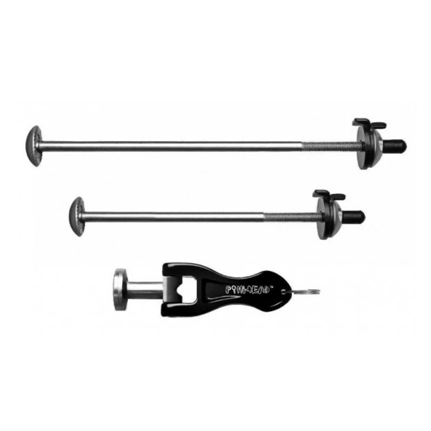 Pack De Serrages Rapides Antivols Pinhead Pour Roues Avant Et Arrière 5 Pack De Serrages Rapides Antivols Pinhead Pour Roues Avant Et Arrière – Image 3